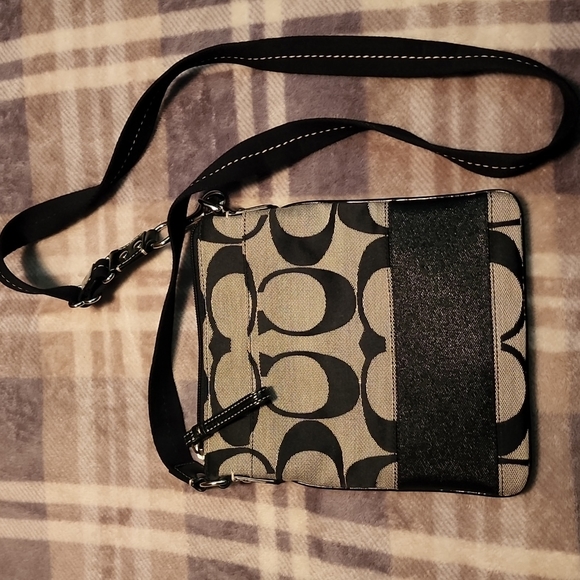 Coach Handbags - New Coach crossbody purse. Black and gray. No tags